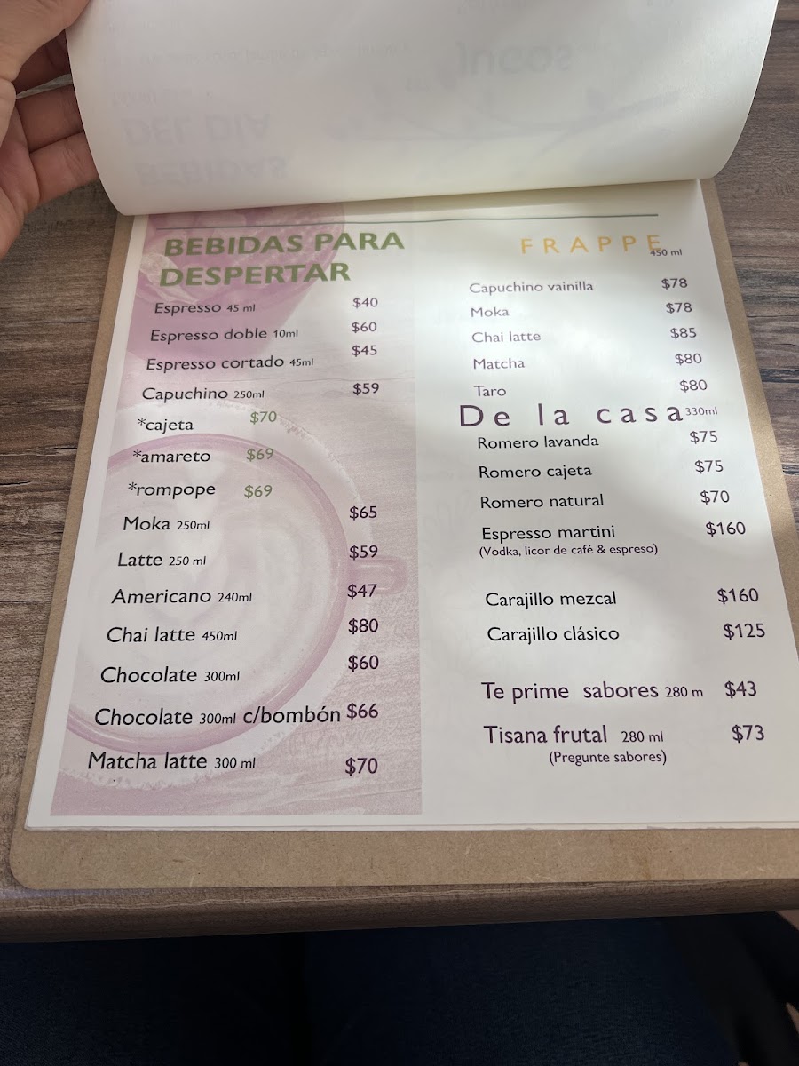 Barro Negro Menu - Image 4